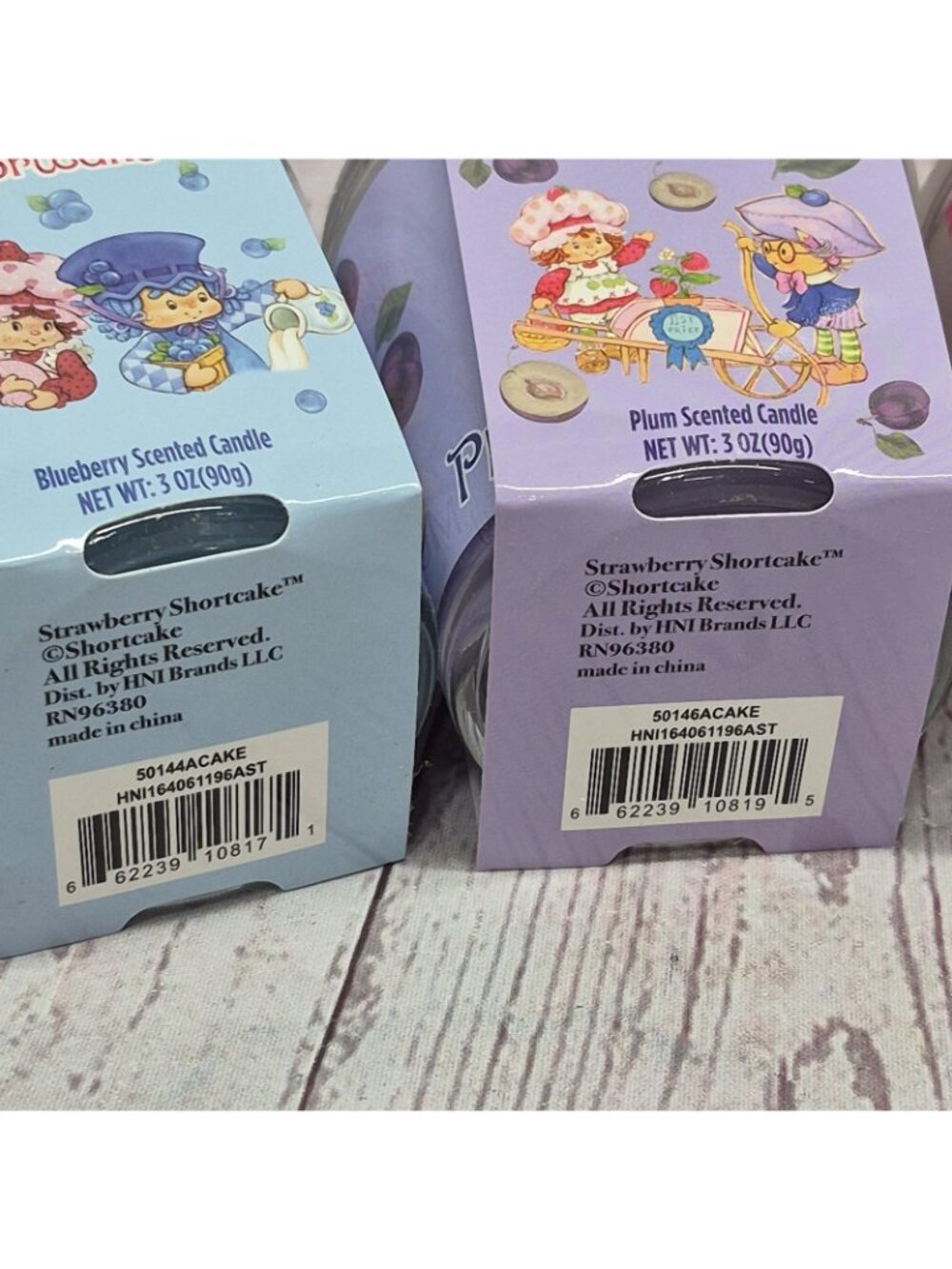 The World Of Strawberry Shortcake 3 Oz Candles Lot Of 4 Different Scents - Picture 8 of 9